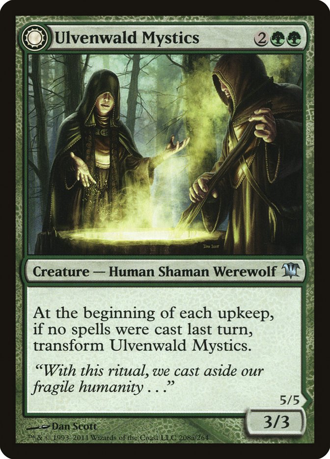 Ulvenwald Mystics // Ulvenwald Primordials (ISD-208) - Innistrad: (Double Faced Transform)
