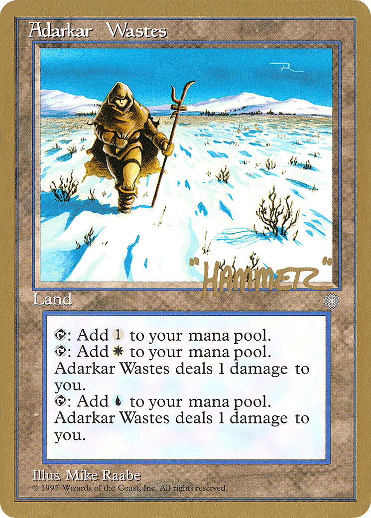 Adarkar Wastes (WCD-) - Pro Tour Collector Set