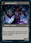 Ecstatic Awakener // Awoken Demon (MID-100) - Innistrad: Midnight Hunt: (Double Faced Transform)