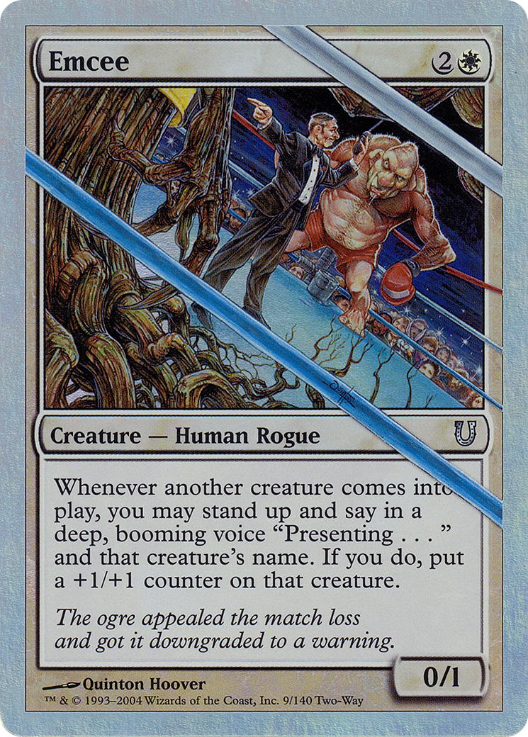 Emcee (UNH-009) - Unhinged Foil