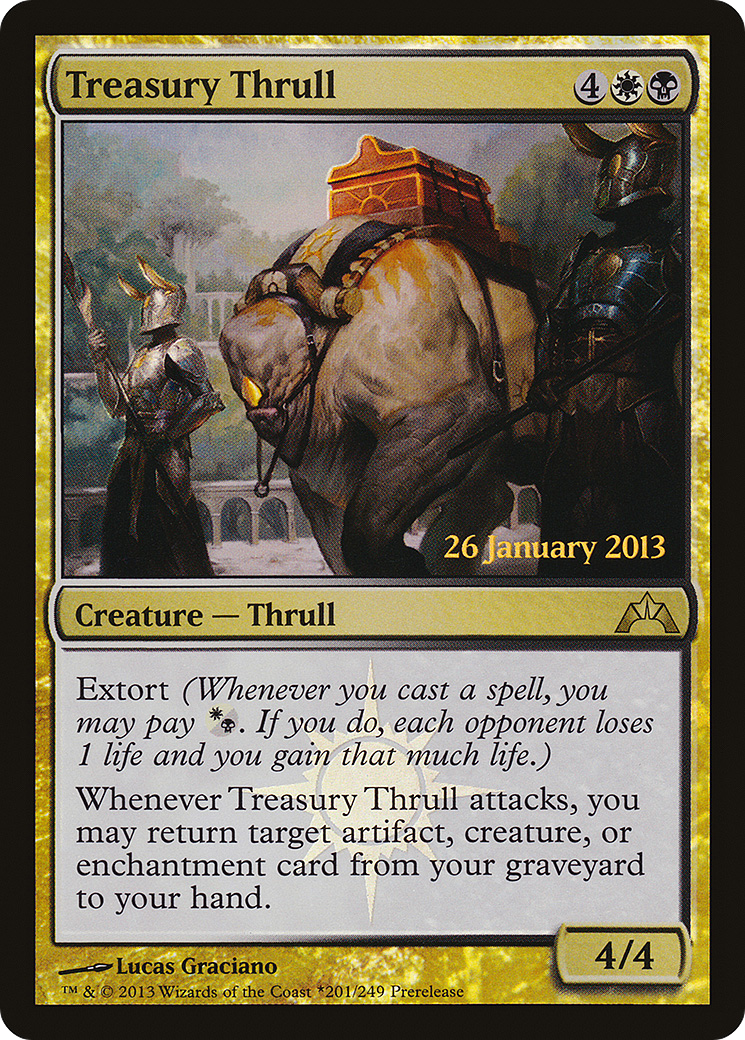 Treasury Thrull (PRE-201★) - Gatecrash Promos Foil