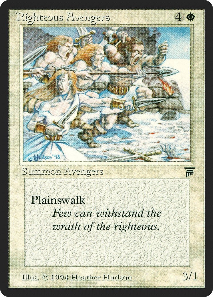 Righteous Avengers (LEG-034) - Legends