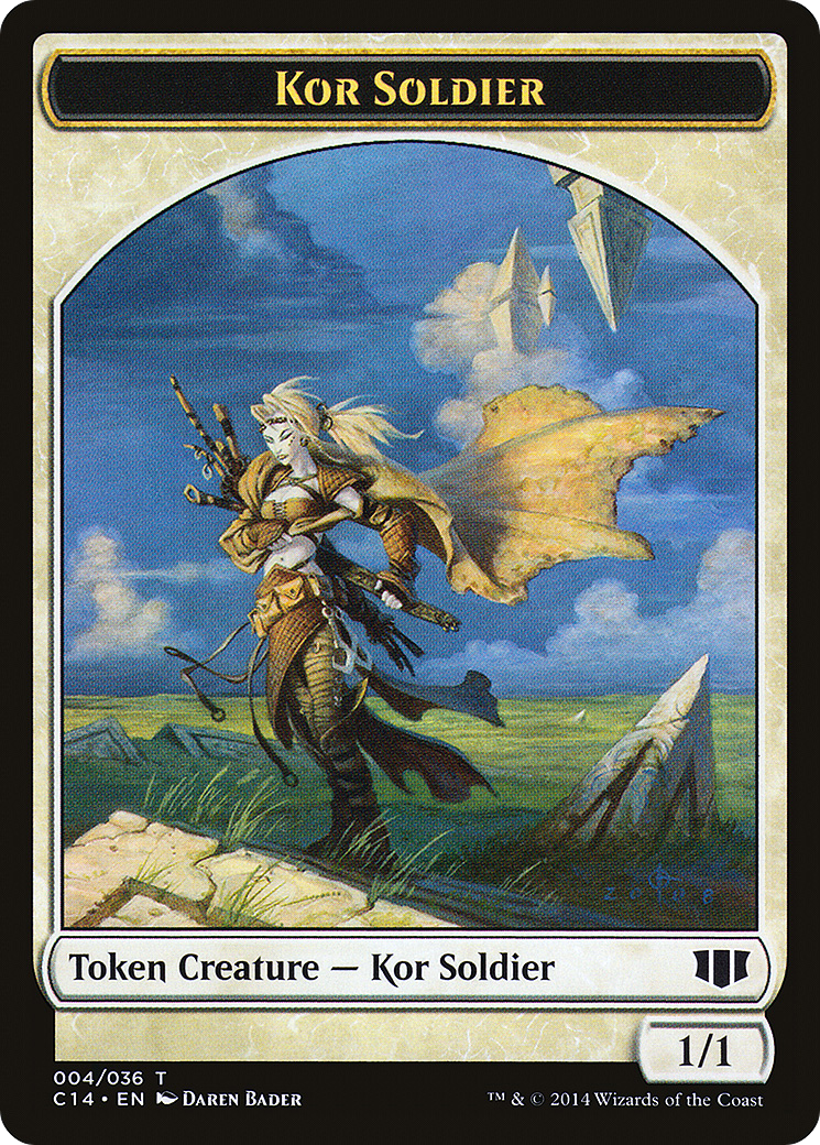 Kor Soldier (C14-004) - Commander 2014 Tokens
