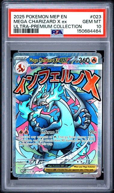 Mega Charizard X ex Mega Evolution Promos 023 PSA 10
