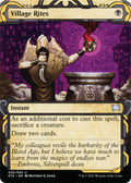 Village Rites (STA-035) - Strixhaven Mystical Archive: (Showcase) (Borderless)