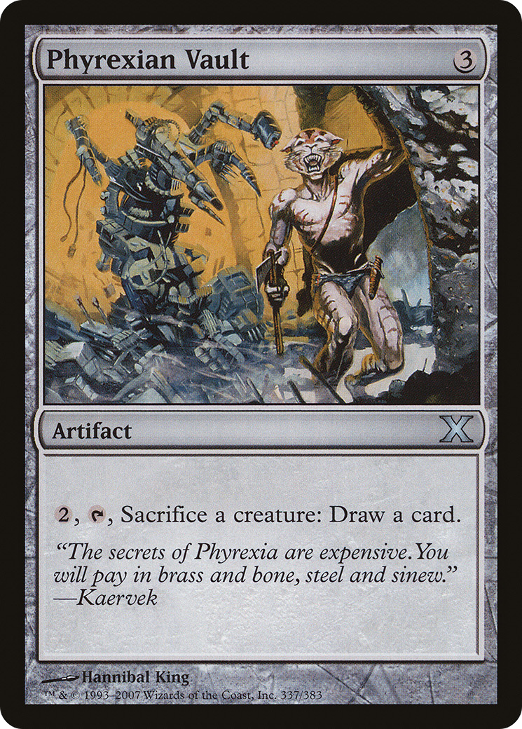 Phyrexian Vault (10E-337) - Tenth Edition