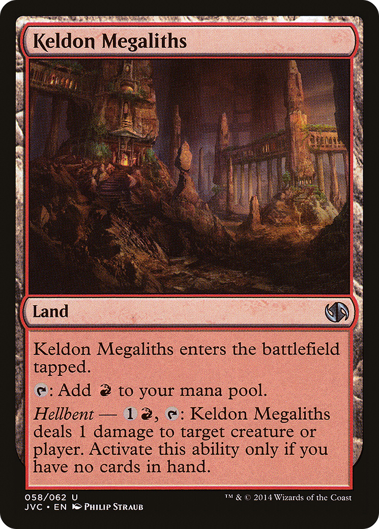 Keldon Megaliths (DD3-058) - Duel Decks Anthology: Jace vs. Chandra