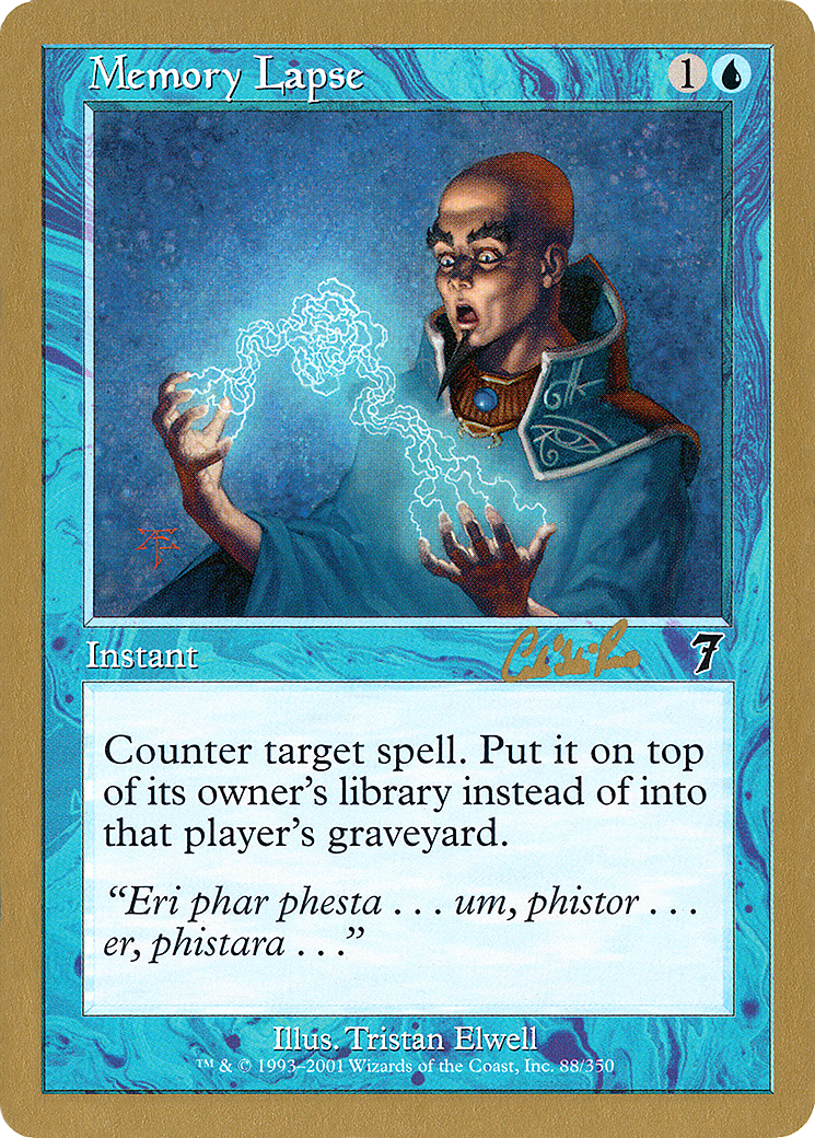 Memory Lapse (WCD-CR88) - World Championship Decks 2002