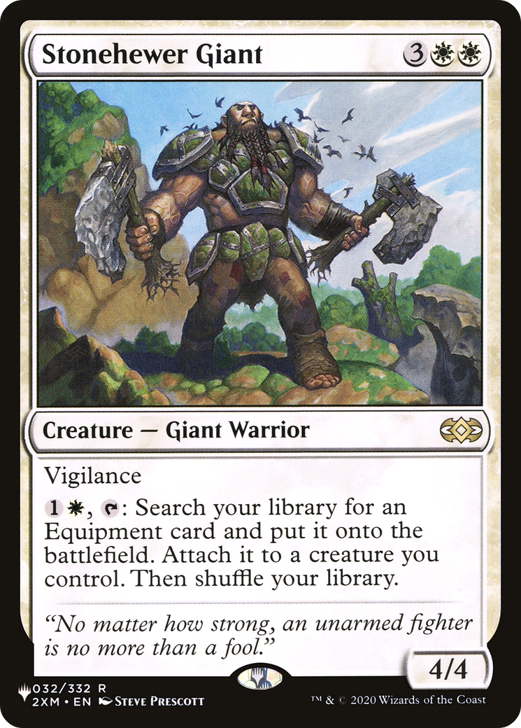 Stonehewer Giant (LIST-2XM-32) - The List