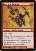 Rustrazor Butcher (SHM-105) - Shadowmoor Foil