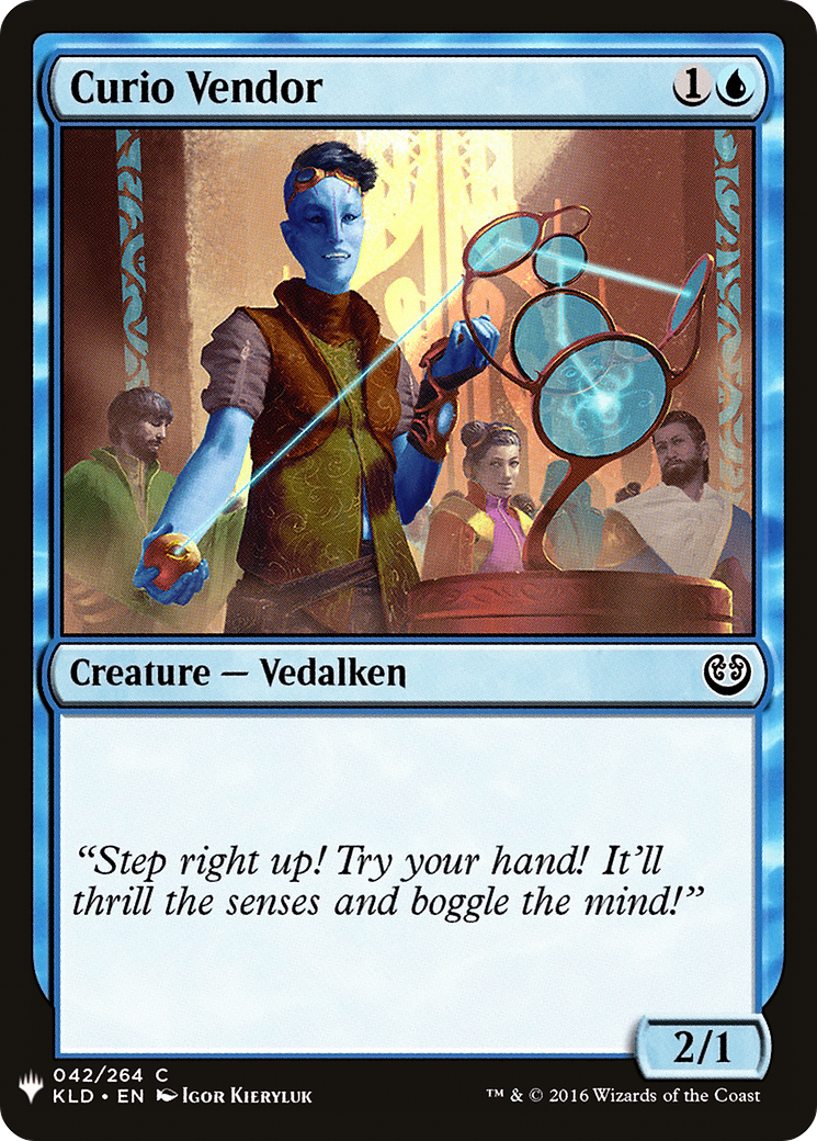 Curio Vendor (LIST-KLD-42) - The List