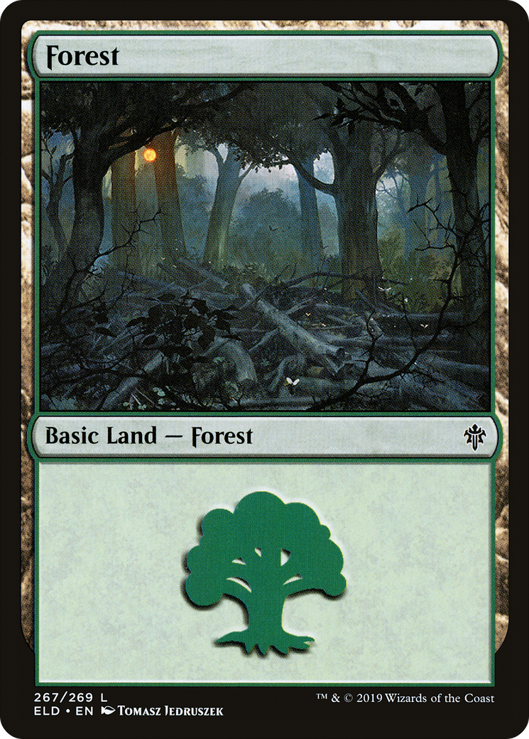 Forest (ELD-267) - Throne of Eldraine