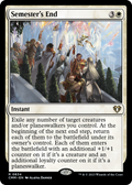 Semester's End (CMM-834) - Commander Masters