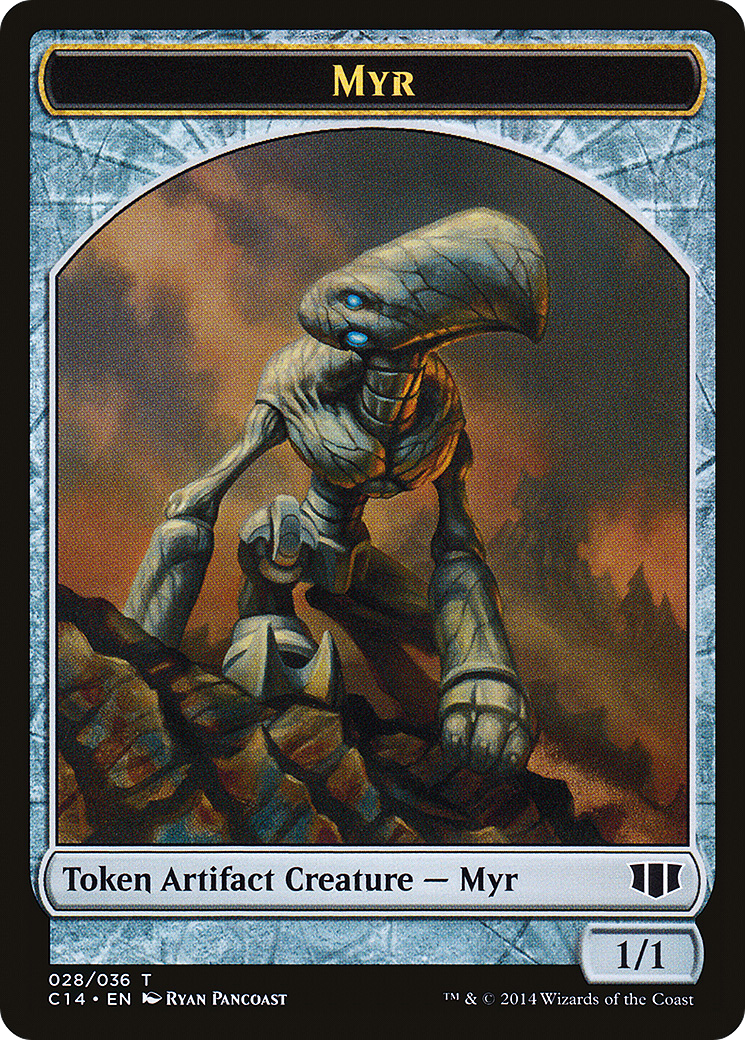 Myr (C14-028) - Commander 2014 Tokens