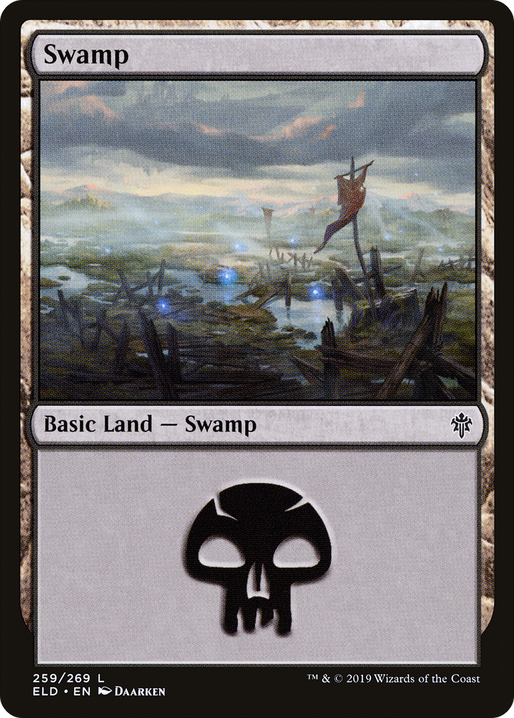 Swamp (ELD-259) - Throne of Eldraine