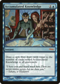 Accumulated Knowledge (FNM-008) - Friday Night Magic 2004 Foil