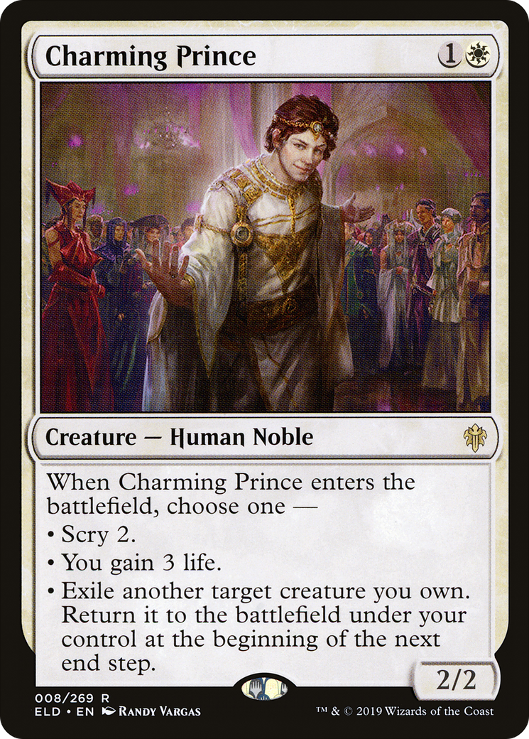 Charming Prince (ELD-008) - Throne of Eldraine Foil