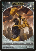 Golem (THS-010) - Theros Tokens: (enchantment)