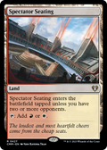 Spectator Seating (CMM-427) - Commander Masters