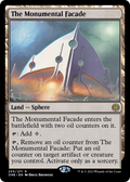 The Monumental Facade (PPONE-255P) - Phyrexia: All Will Be One Promos Foil