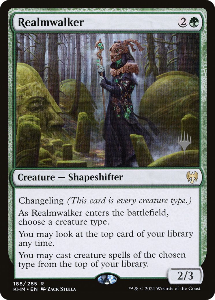 Realmwalker (PPKHM-188P) - Kaldheim Promos Foil