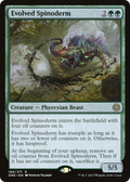 Evolved Spinoderm (ONE-166) - Phyrexia: All Will Be One Foil