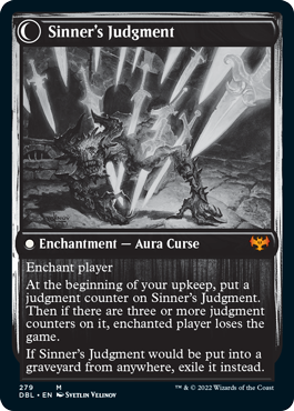 Faithbound Judge // Sinner's Judgment (DBL-279) - Innistrad: Double Feature: (Double Faced Transform)