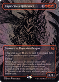 Capricious Hellraiser (ONE-353) - Phyrexia: All Will Be One (Borderless) Foil
