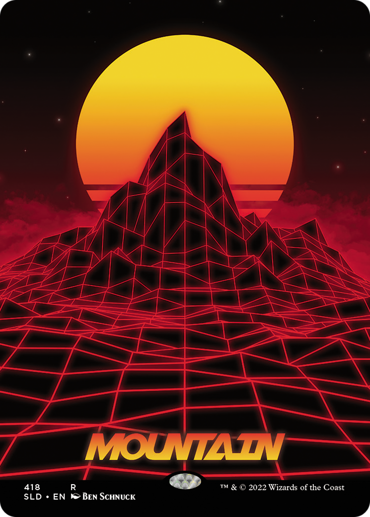 Mountain (SLD-418) - Secret Lair Drop (Borderless)