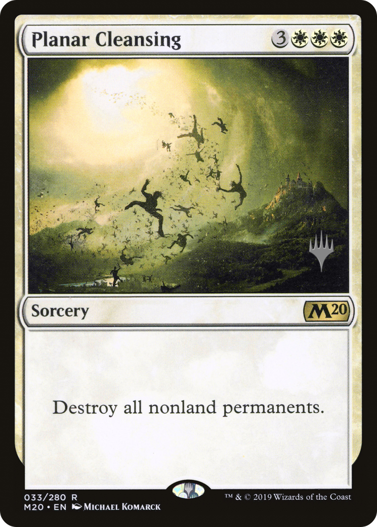 Planar Cleansing (PPM20-33P) - Core Set 2020 Promos Foil