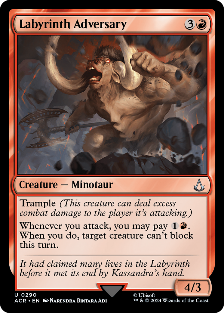 Labyrinth Adversary (ACR-290) - Assassin's Creed Foil