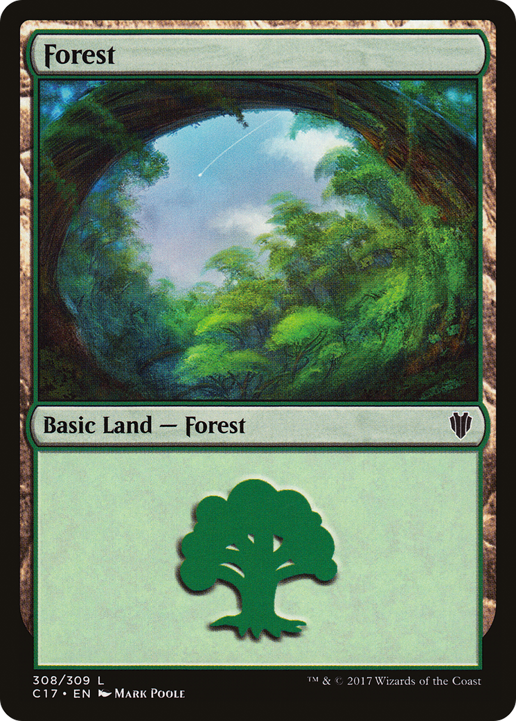 Forest (C17-308) - Commander 2017