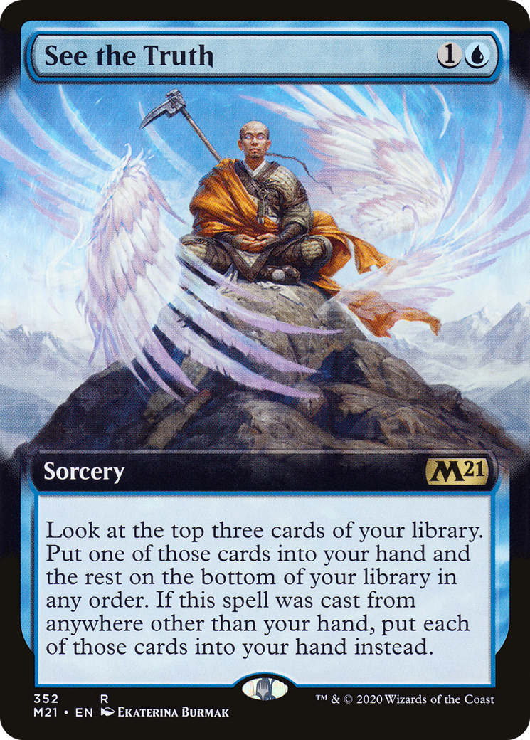 See the Truth (M21-352) - Core Set 2021: (Extended Art) Foil