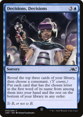 Decisions, Decisions (UNF-044) - Unfinity Foil