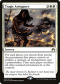 Tragic Arrogance (PRE-38S) - Magic Origins Promos Foil