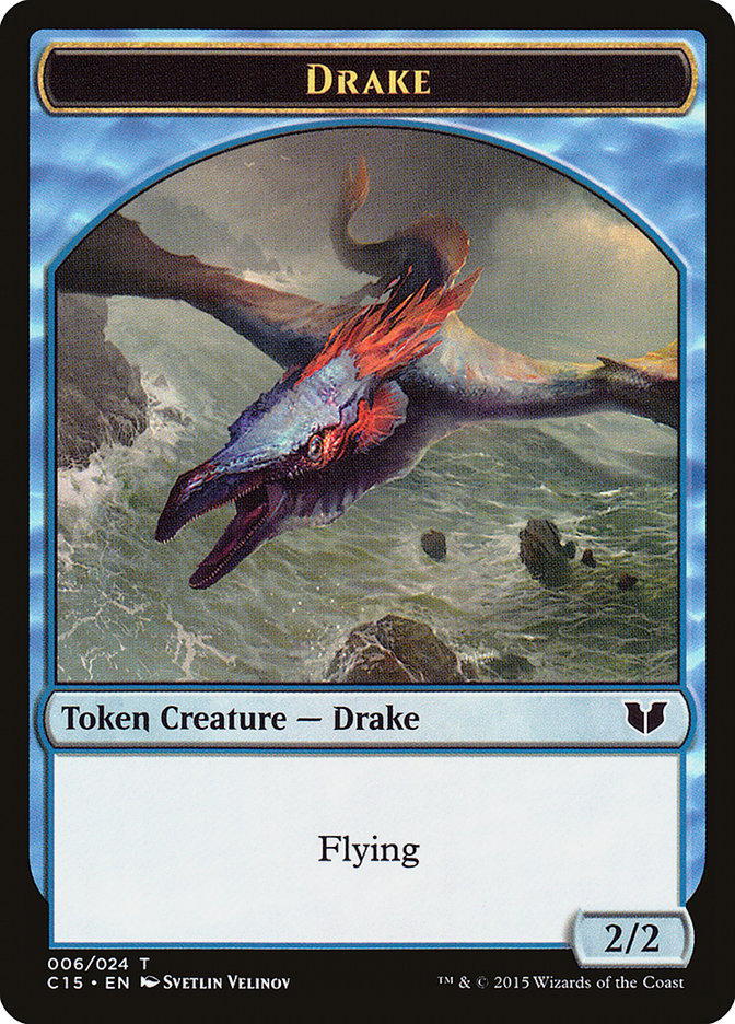 Drake (C15-6 // 20) - Commander 2015 Tokens