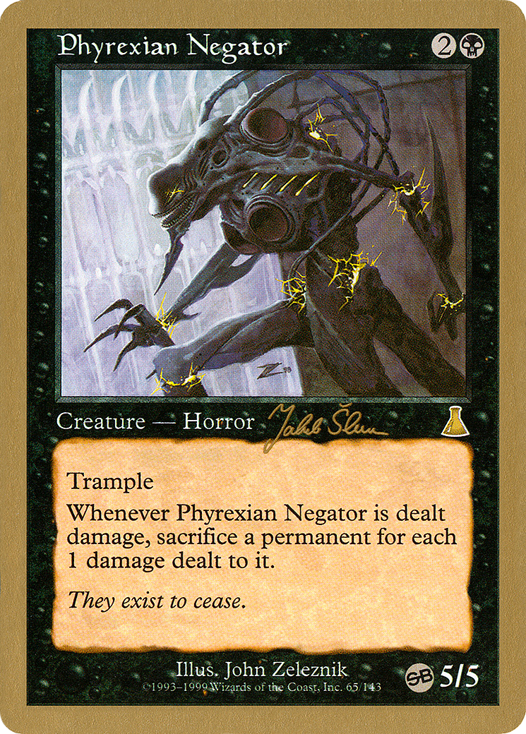 Phyrexian Negator (WCD-JS65SB) - World Championship Decks 1999