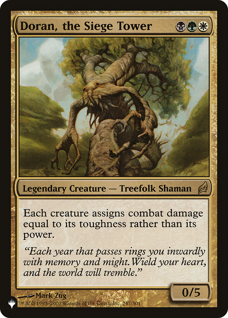 Doran, the Siege Tower (LIST-LRW-247) - The List