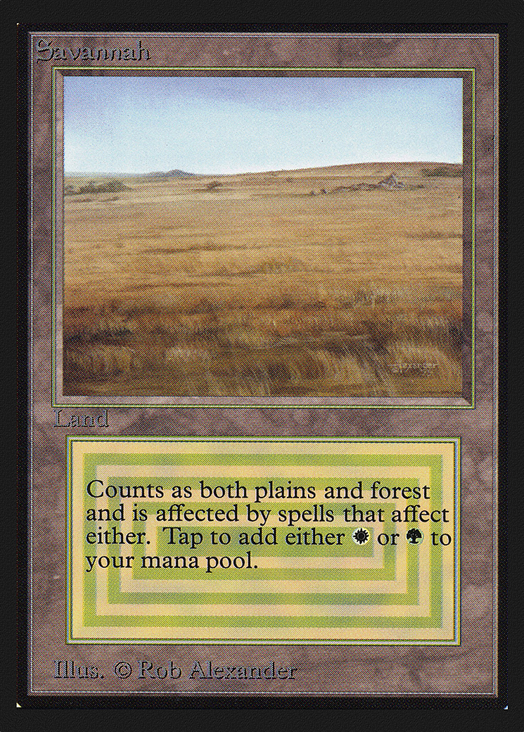 Savannah (CED-) - Collectors' Edition