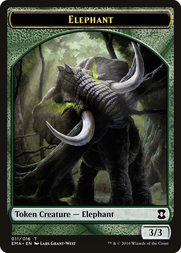Elephant (EMA-011) - Eternal Masters Tokens