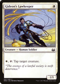 Gideon's Lawkeeper (MM3-007) - Modern Masters 2017