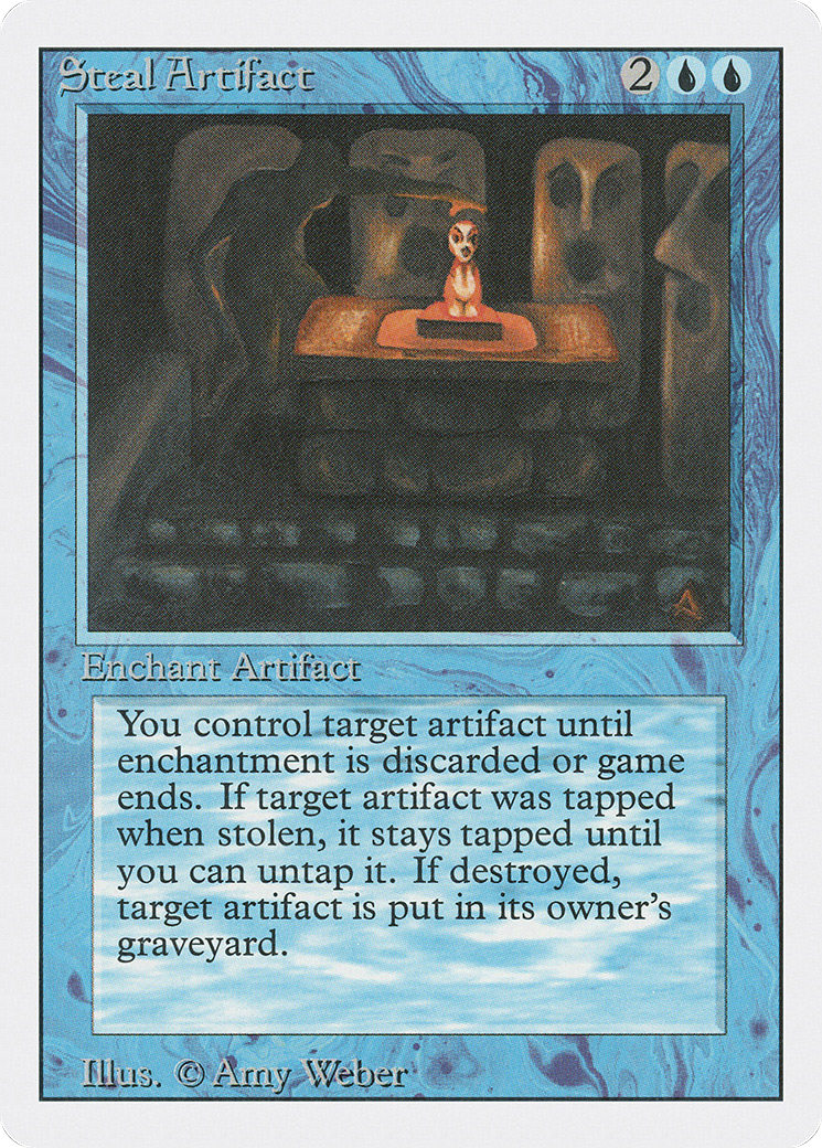 Steal Artifact (3ED-084) - Revised Edition