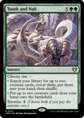 Tooth and Nail (CMM-327) - Commander Masters Foil