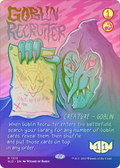 Goblin Recruiter (SLD-1313★) - Secret Lair Drop (Borderless) Foil