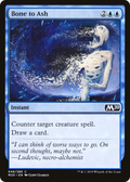 Bone to Ash (M20-048) - Core Set 2020 Foil