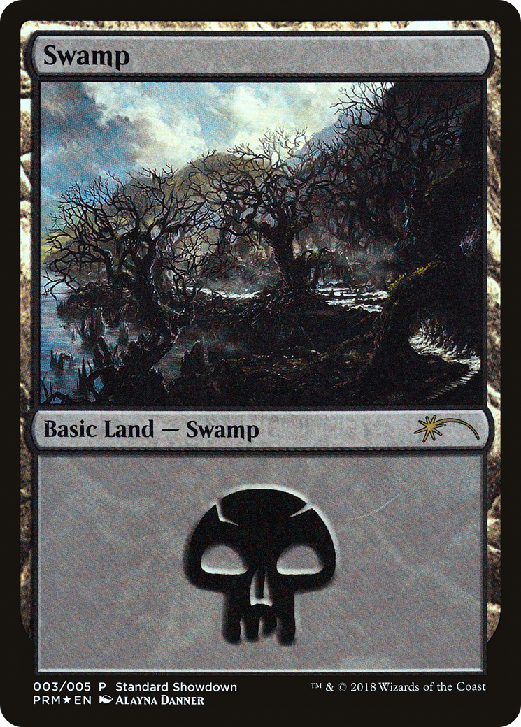 Swamp (SSP-003) - M19 Standard Showdown Foil