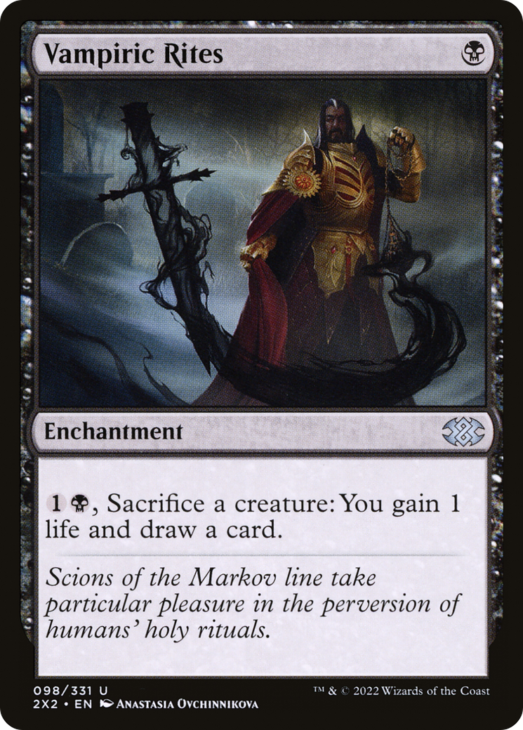 Vampiric Rites (2X2-098) - Double Masters 2022