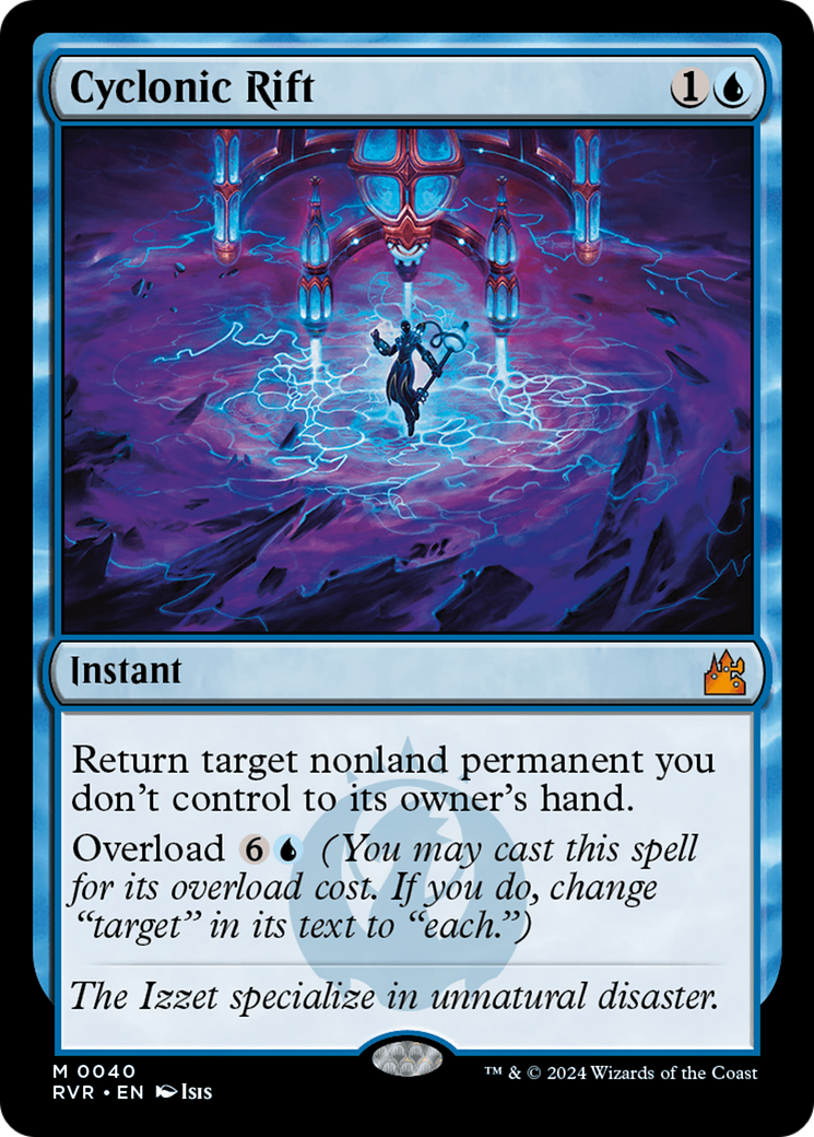 Cyclonic Rift (RVR-040) - Ravnica Remastered Foil