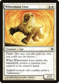 Whitemane Lion (DDI-002) - Duel Decks: Venser vs. Koth