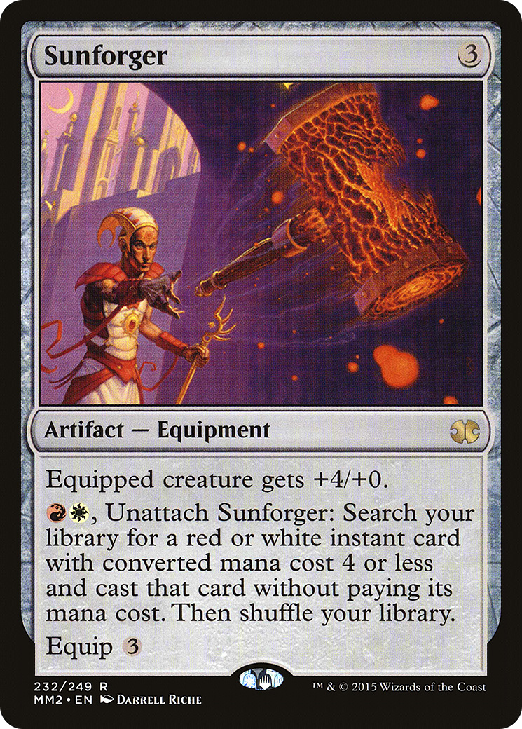 Sunforger (MM2-232) - Modern Masters 2015 Foil